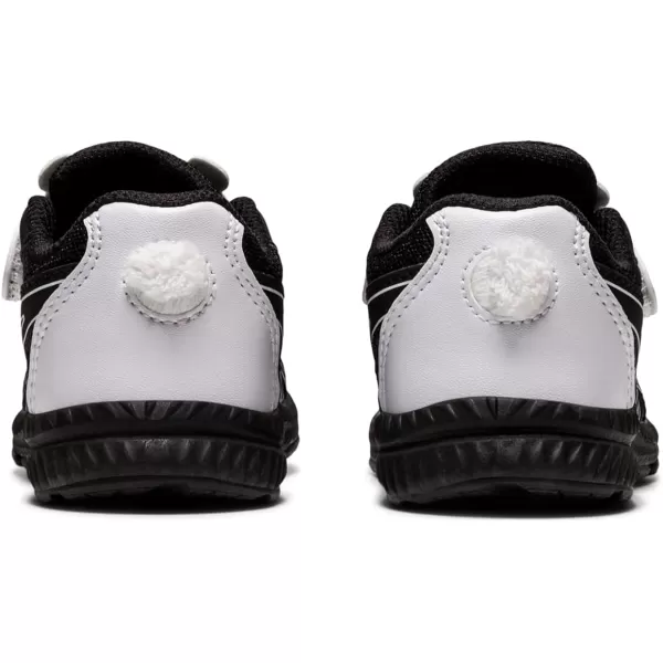 imageASICS Kids Contend 7 Toddler Running ShoesBlackWhite