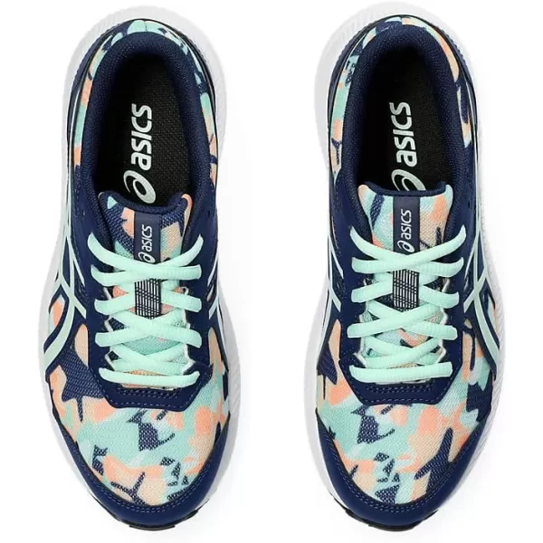 imageASICS Kids Contend 8 Grade School Running ShoesBlue ExpanseMint Tint