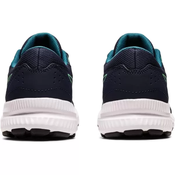 imageASICS Kids Contend 8 Grade School Running ShoesMidnightNew Leaf