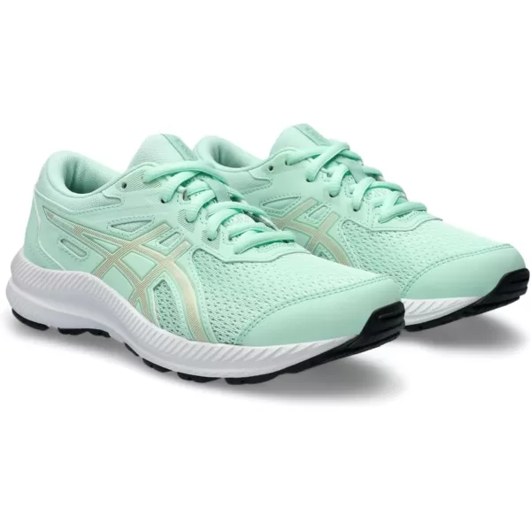 imageASICS Kids Contend 8 Grade School Running ShoesMint TintChampagne