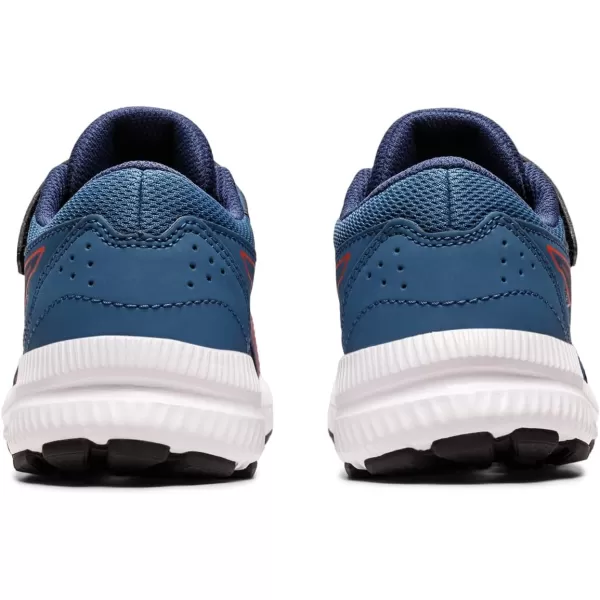 imageASICS Kids Contend 8 PreSchool Running ShoesAzureCherry Tomato