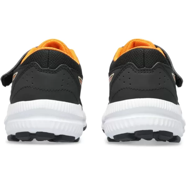 imageASICS Kids Contend 8 PreSchool Running ShoesBlackBright Orange