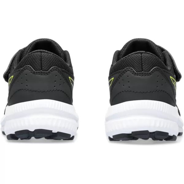 imageASICS Kids Contend 8 PreSchool Running ShoesBlackBright Yellow