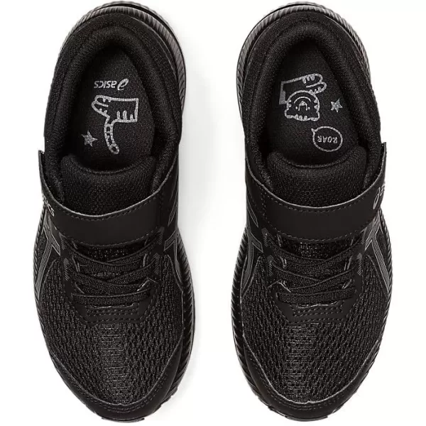 imageASICS Kids Contend 8 PreSchool Running ShoesBlackCarrier Grey
