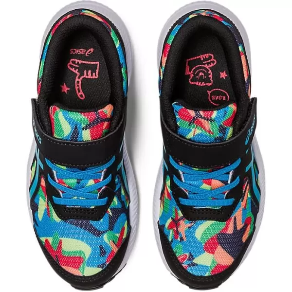imageASICS Kids Contend 8 PreSchool Running ShoesBlackIsland Blue