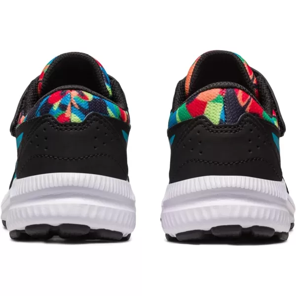 imageASICS Kids Contend 8 PreSchool Running ShoesBlackIsland Blue