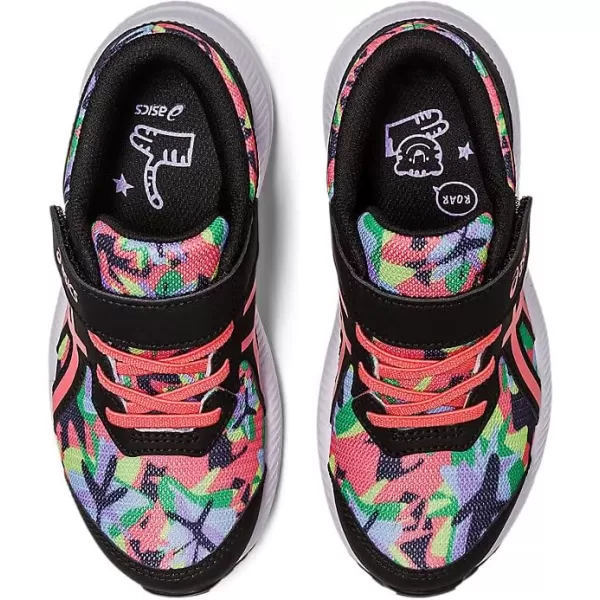 imageASICS Kids Contend 8 PreSchool Running ShoesBlackPapaya