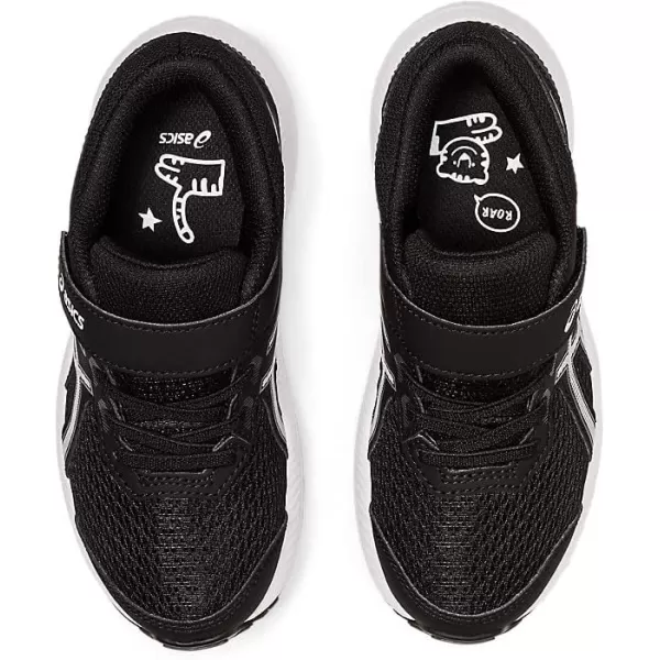 imageASICS Kids Contend 8 PreSchool Running ShoesBlackWhite