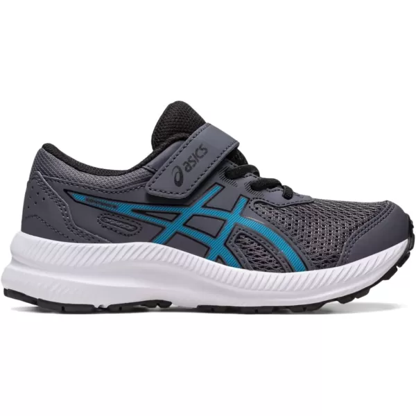 imageASICS Kids Contend 8 PreSchool Running ShoesCarrier GreyIsland Blue
