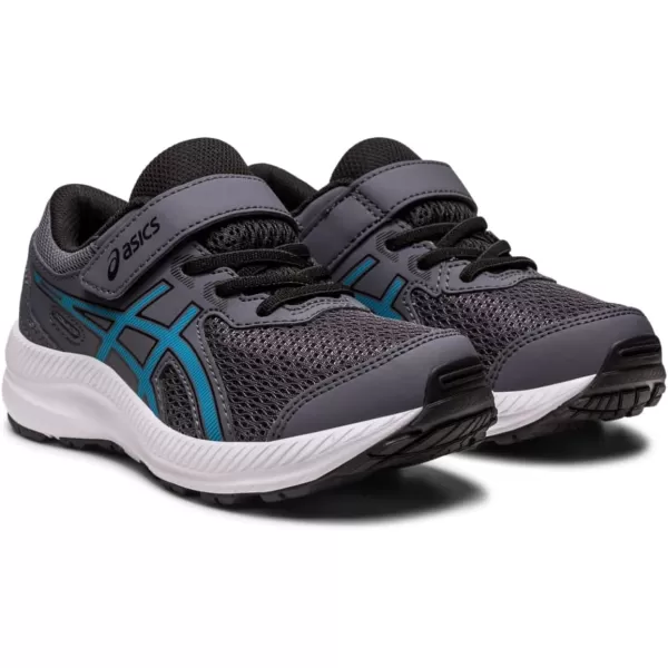 imageASICS Kids Contend 8 PreSchool Running ShoesCarrier GreyIsland Blue