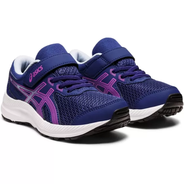 imageASICS Kids Contend 8 PreSchool Running ShoesDive BlueOrchid