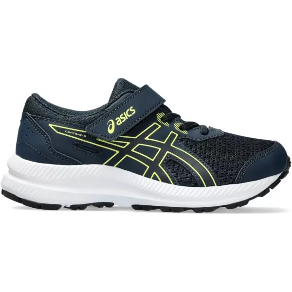 imageASICS Kids Contend 8 PreSchool Running ShoesFrench BlueBlack