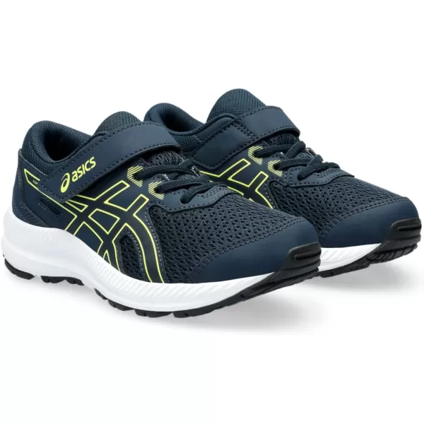 imageASICS Kids Contend 8 PreSchool Running ShoesFrench BlueBlack
