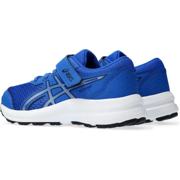imageASICS Kids Contend 8 PreSchool Running ShoesIllusion BluePure Silver