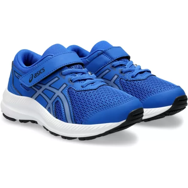 imageASICS Kids Contend 8 PreSchool Running ShoesIllusion BluePure Silver