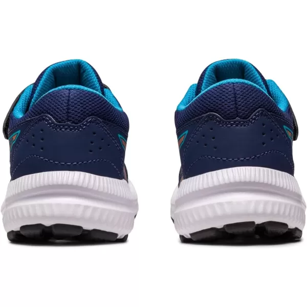 imageASICS Kids Contend 8 PreSchool Running ShoesIndigo BlueSun Peach