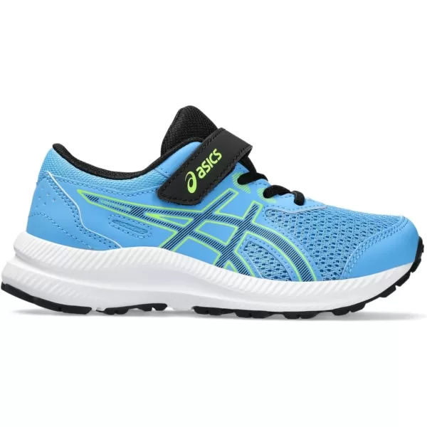 imageASICS Kids Contend 8 PreSchool Running ShoesWaterscapeBlack