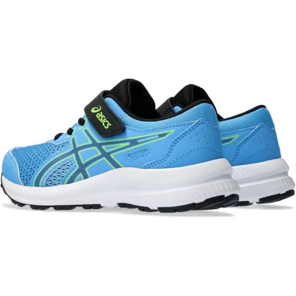 imageASICS Kids Contend 8 PreSchool Running ShoesWaterscapeBlack