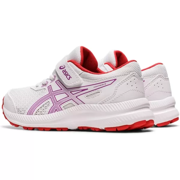 imageASICS Kids Contend 8 PreSchool Running ShoesWhiteOrchid