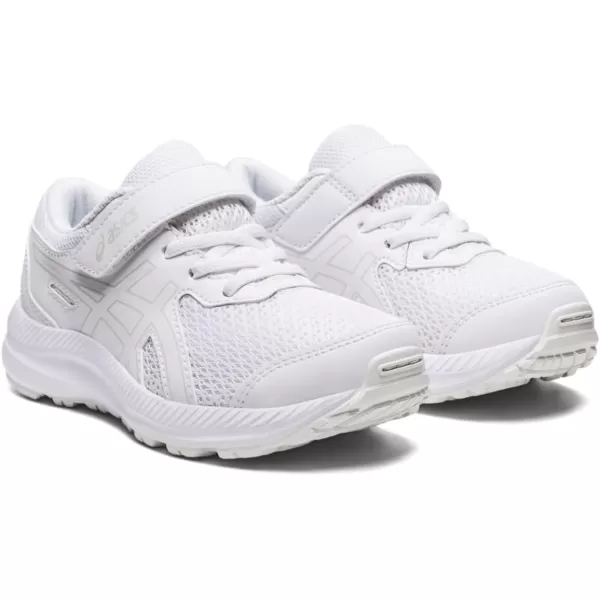 imageASICS Kids Contend 8 PreSchool Running ShoesWhiteWhite