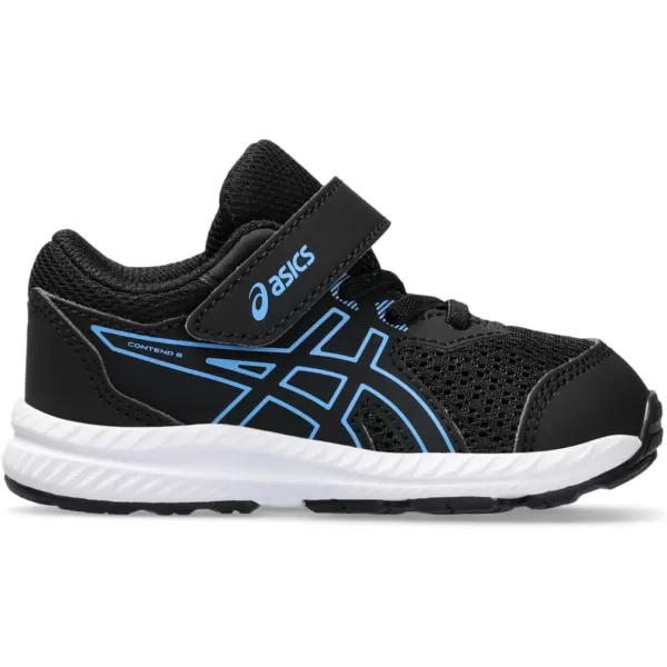 imageASICS Kids Contend 8 Toddler Running ShoesBlackWaterscape