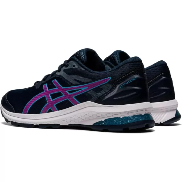 imageASICS Kids GT1000 10 Grade School Running ShoesFrench BlueDigital Grape