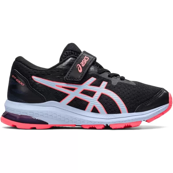 imageASICS Kids GT1000 10 PreSchool Running ShoeBlackSoft Sky
