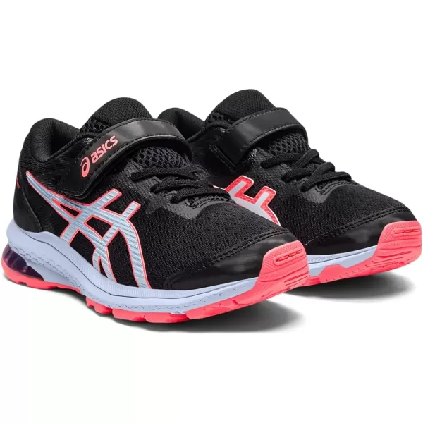 imageASICS Kids GT1000 10 PreSchool Running ShoeBlackSoft Sky