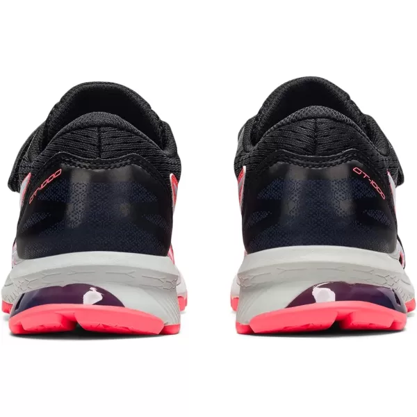 imageASICS Kids GT1000 10 PreSchool Running ShoeBlackSoft Sky