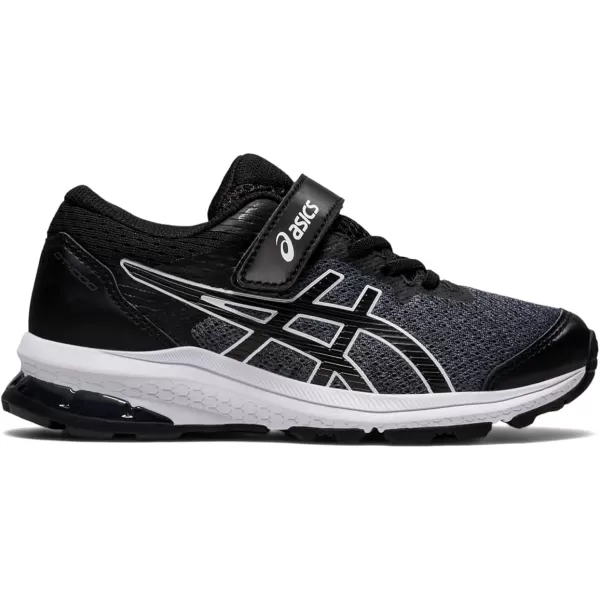 imageASICS Kids GT1000 10 PreSchool Running ShoeBlackWhite