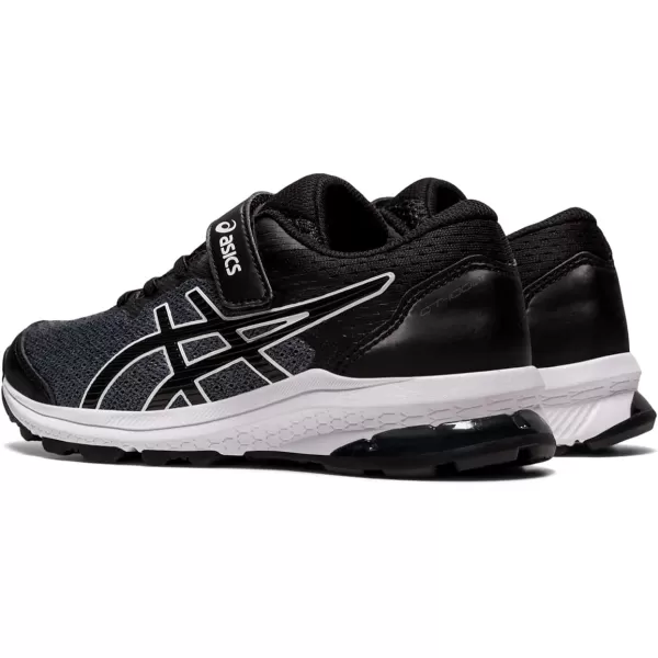 imageASICS Kids GT1000 10 PreSchool Running ShoeBlackWhite