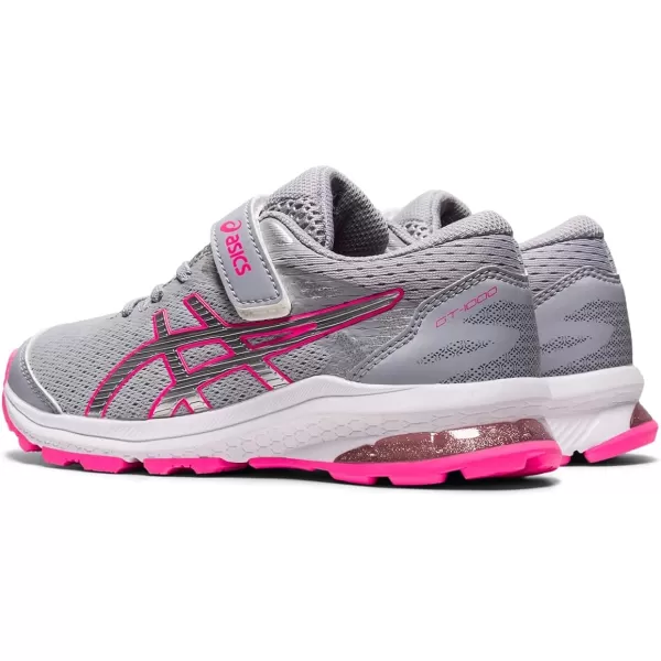 imageASICS Kids GT1000 10 PreSchool Running ShoePiedmont GreyPure Silver