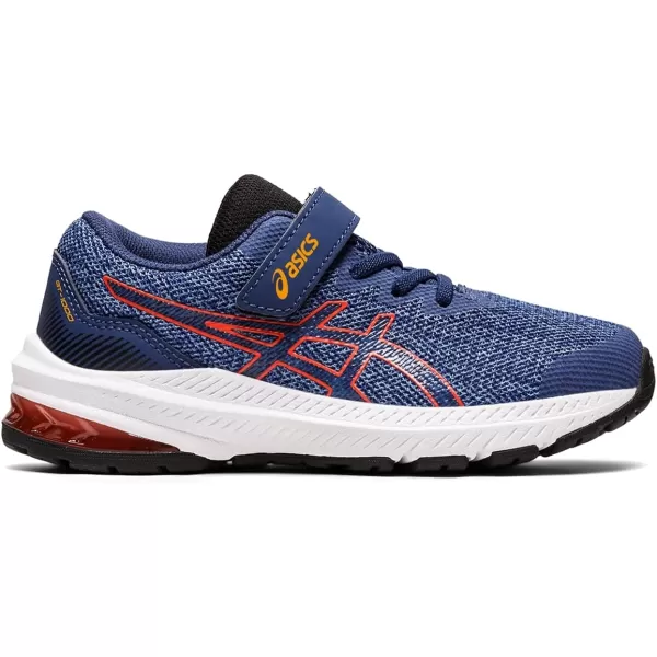 imageASICS Kids GT1000 11 PreSchool Running ShoesAzureDeep Ocean