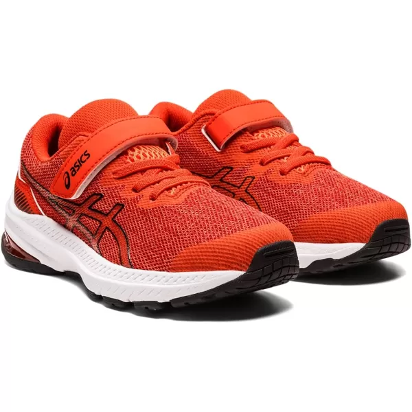 imageASICS Kids GT1000 11 PreSchool Running ShoesCherry TomatoBlack
