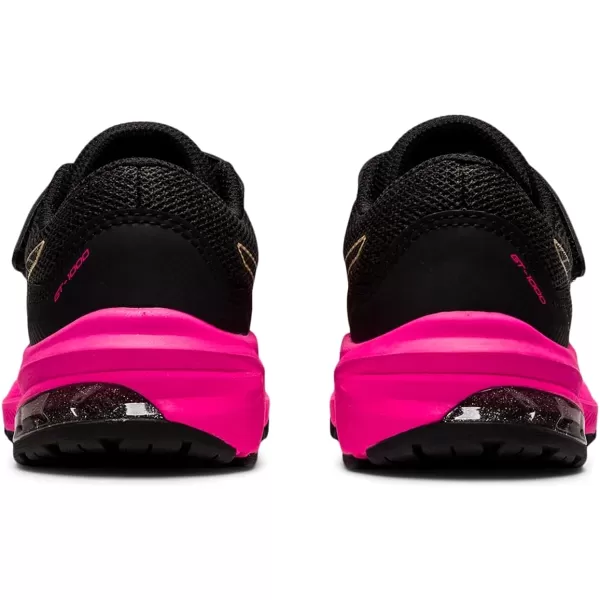 imageASICS Kids GT1000 11 PreSchool Running ShoesGraphite GreyChampagne
