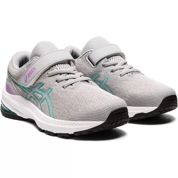 imageASICS Kids GT1000 11 PreSchool Running ShoesPiedmont GreySea Glass