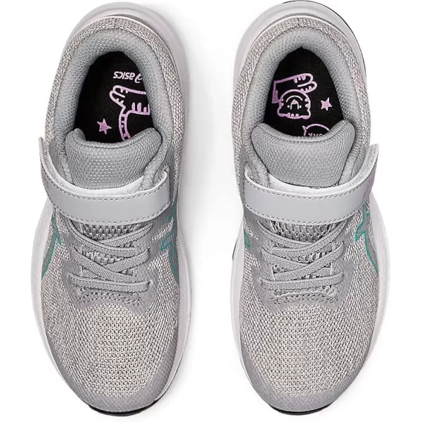 imageASICS Kids GT1000 11 PreSchool Running ShoesPiedmont GreySea Glass