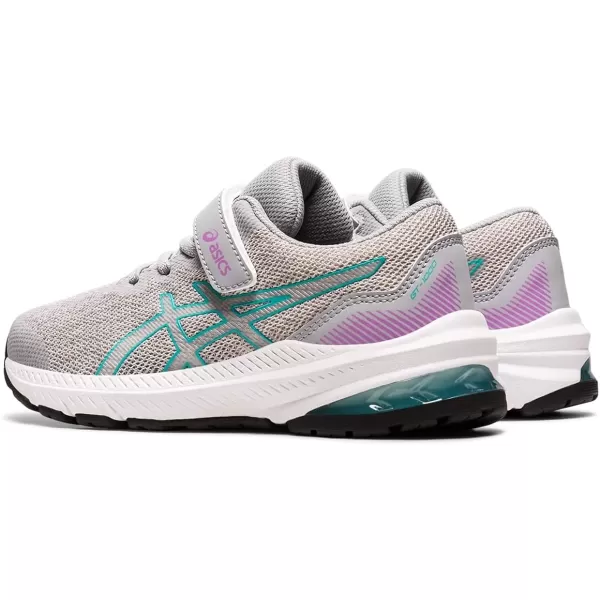 imageASICS Kids GT1000 11 PreSchool Running ShoesPiedmont GreySea Glass