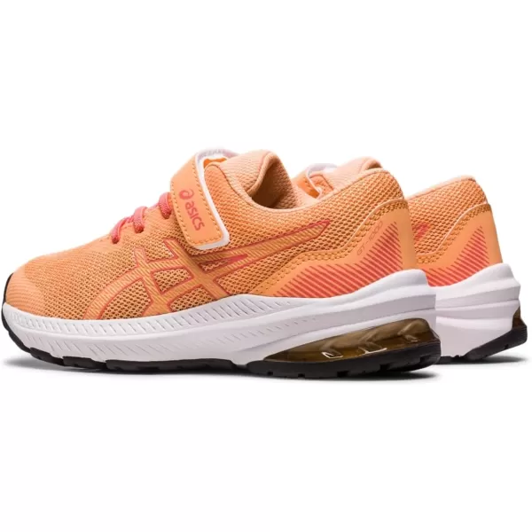 imageASICS Kids GT1000 11 PreSchool Running ShoesSummer DunePapaya