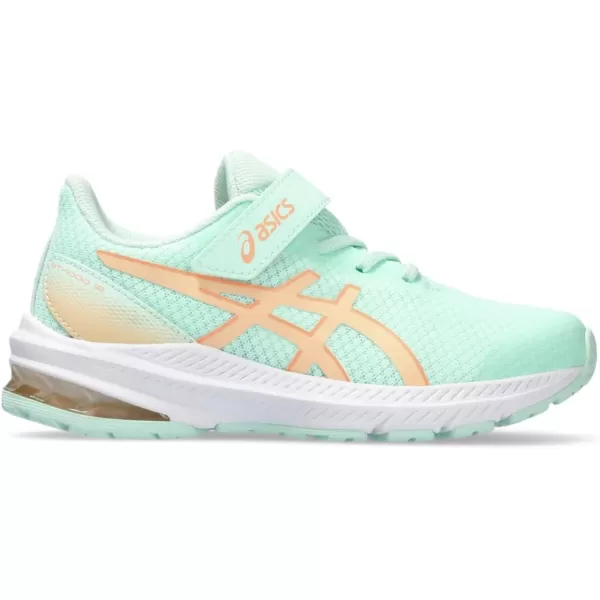 imageASICS Kids GT1000 12 PreSchool ShoesMint TintApricot Crush