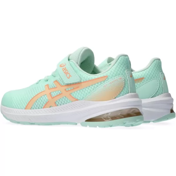 imageASICS Kids GT1000 12 PreSchool ShoesMint TintApricot Crush