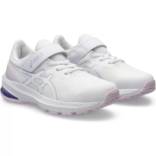 imageASICS Kids GT1000 12 PreSchool ShoesWhiteFaded Ash Rock