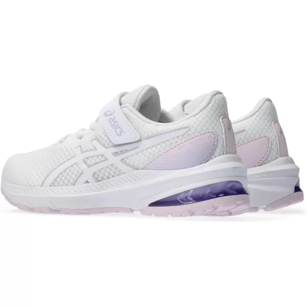 imageASICS Kids GT1000 12 PreSchool ShoesWhiteFaded Ash Rock
