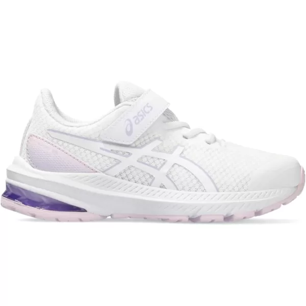 imageASICS Kids GT1000 12 PreSchool ShoesWhiteFaded Ash Rock