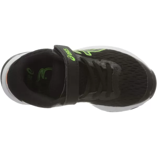 imageASICS Kids GT1000 9 Grade School Running ShoesBlackGreen Gecko
