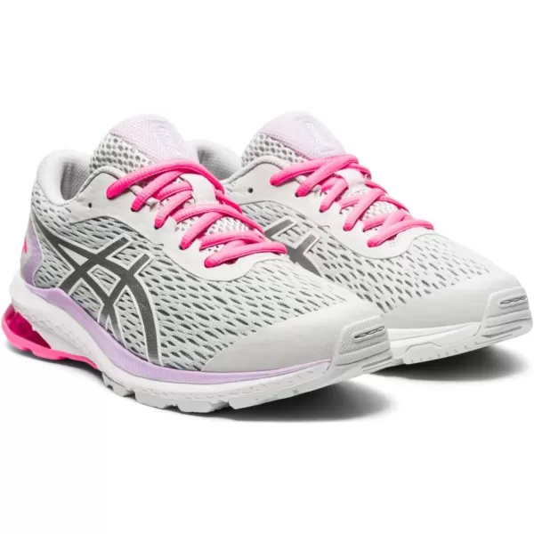 imageASICS Kids GT1000 9 Grade School Running ShoesGlacier GreyPure Silver
