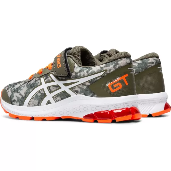 imageASICS Kids GT1000 9 Grade School Running ShoesMantle GreenWhite