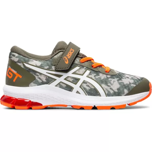 imageASICS Kids GT1000 9 Grade School Running ShoesMantle GreenWhite