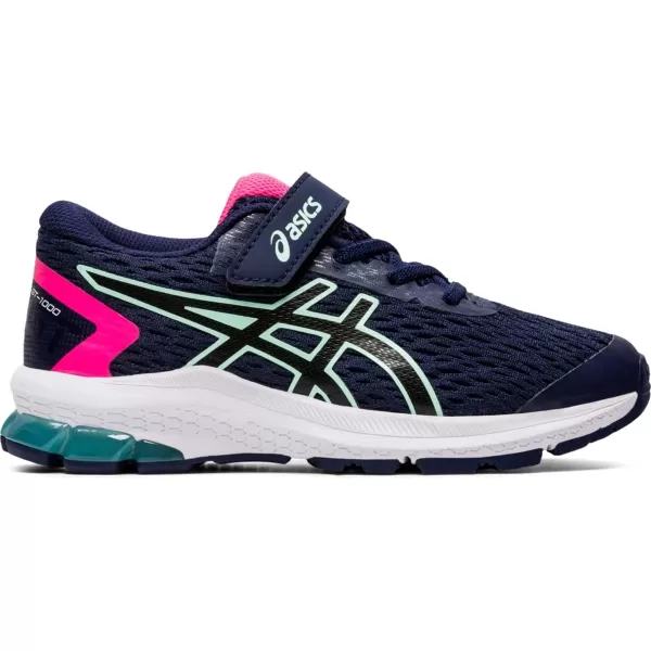 imageASICS Kids GT1000 9 Grade School Running ShoesPeacoatBlack