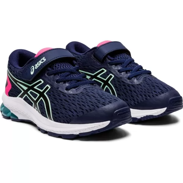 imageASICS Kids GT1000 9 Grade School Running ShoesPeacoatBlack